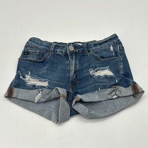 UEC Kancun Jean shorts Midrise distressed size 5/ 26